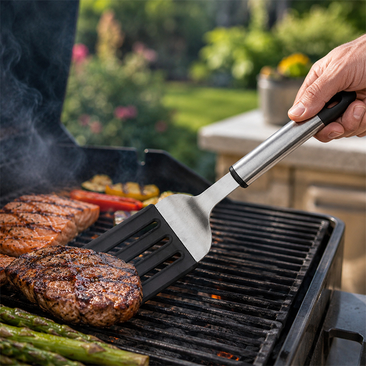 Stainless Steel BBQ Grill Tool Set Stainless Steel BBQ Grill Tool Set