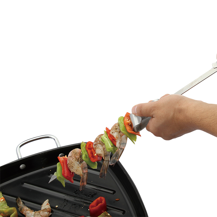 Quick Slide Skewers with Built-in Pusher Quick Slide Skewers with Built in Pusher