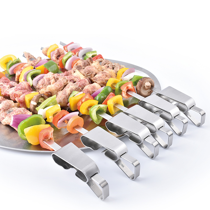 Quick Slide Skewers with Built-in Pusher Quick Slide Skewers with Built in Pusher