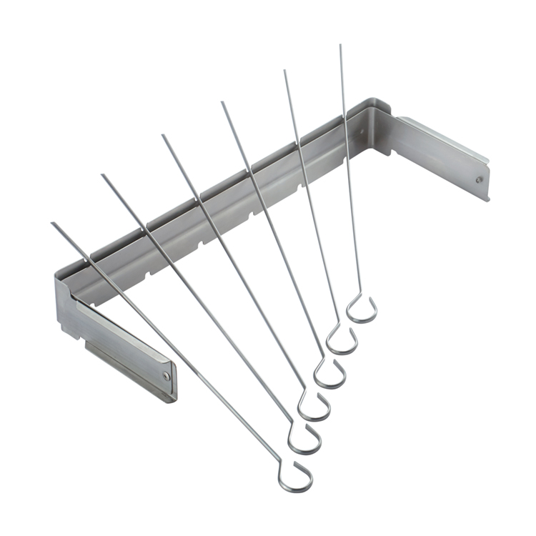 Foldable Grill Rack with Skewers