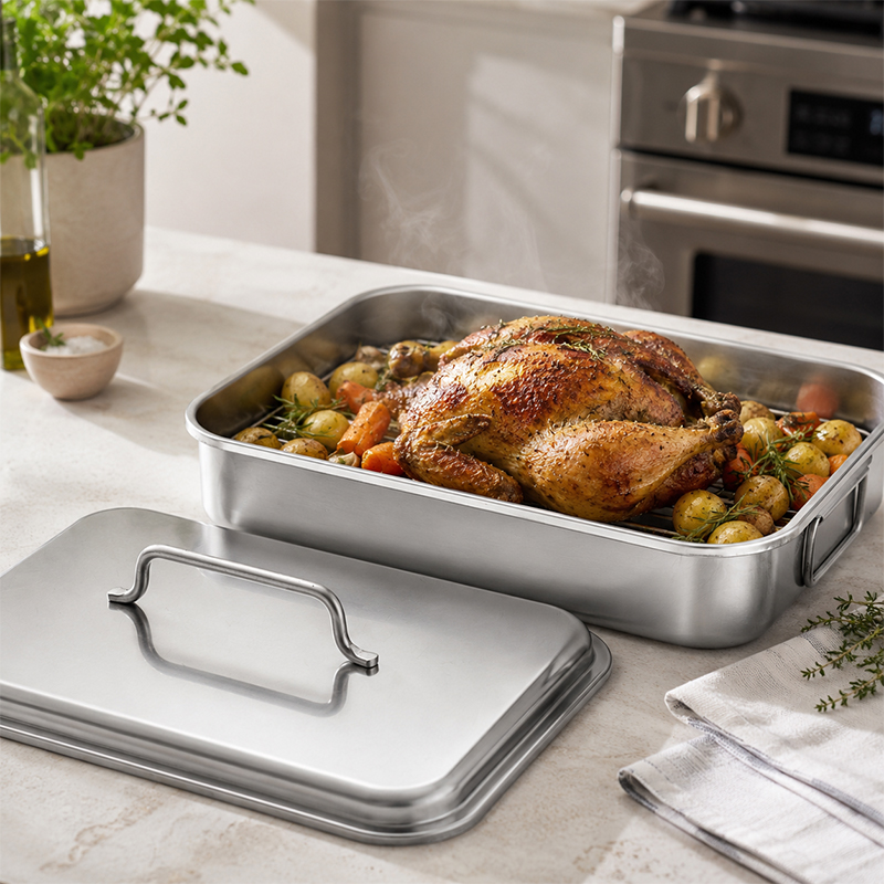 Stainless Steel Roasting Pan