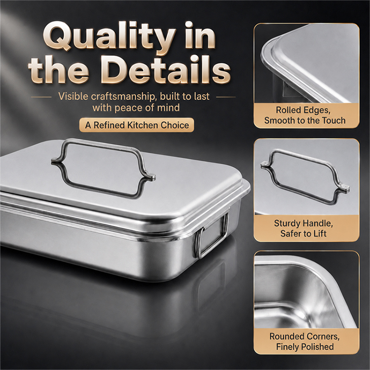Stainless Steel Roasting Pan