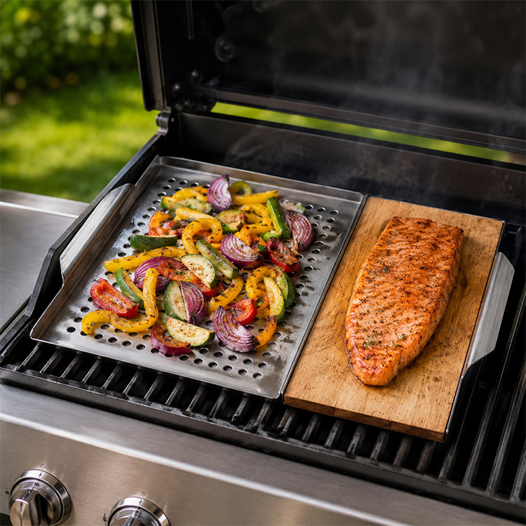 Cedar Grilling Plank Topper