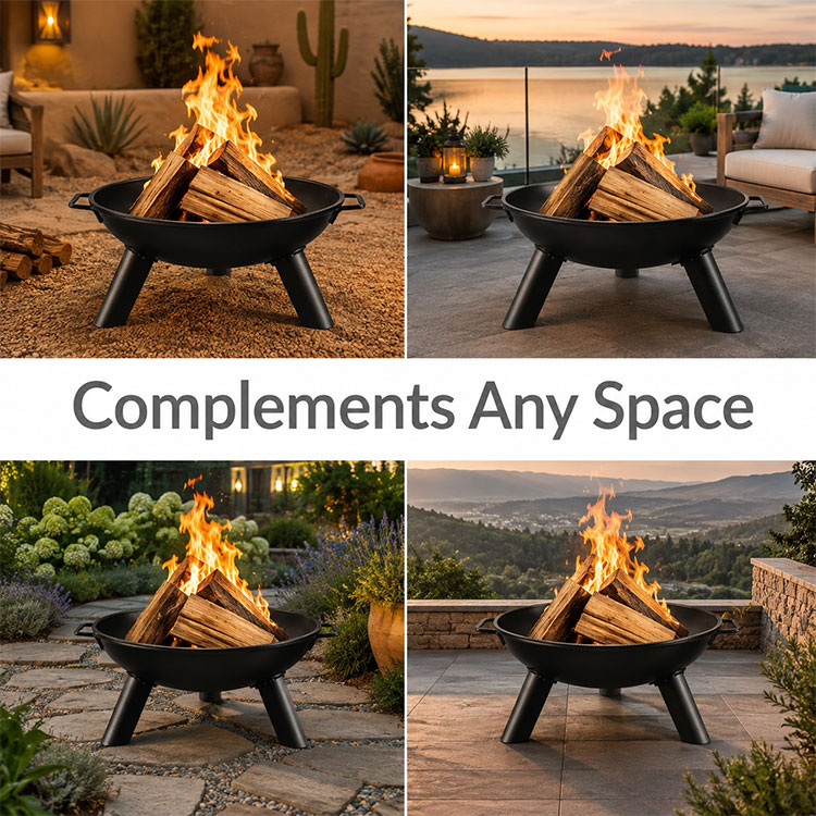 Portable Wood Burning Fire Pit