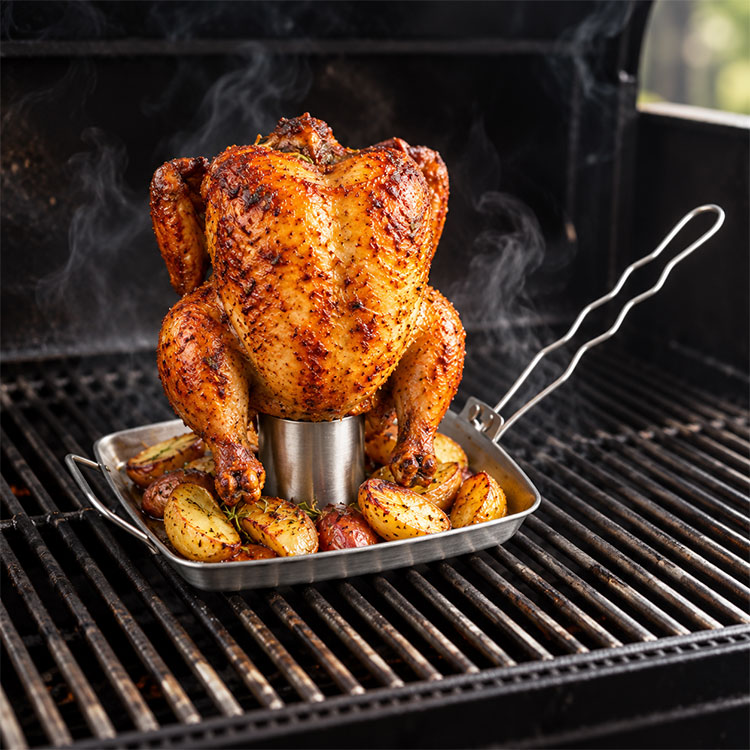 Beer Can Chicken Roaster