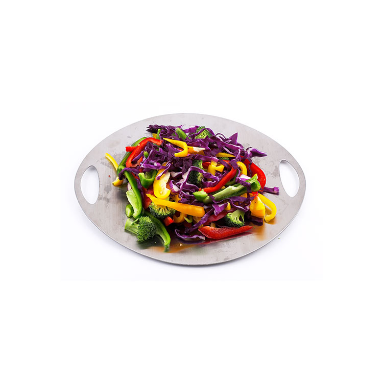 Round Stainless Steel Grill Plate Round Stainless Steel Grill Plate