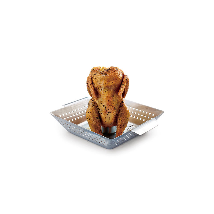 Beer Can Chicken Grill Basket