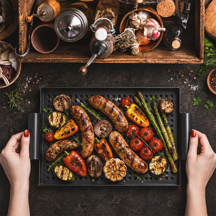 Perforated Grill Tray