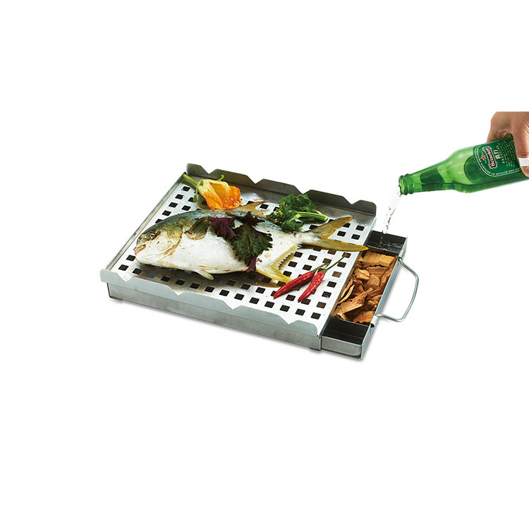 Stainless Steel Smoker Grill Box