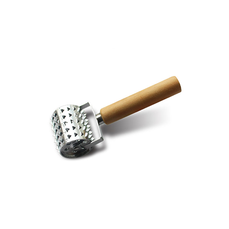 Wood Handle Meat Tenderizer Roller
